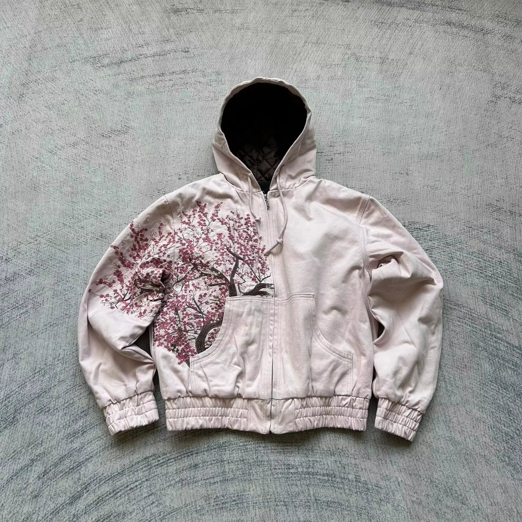 Street New Fashion Oversized Embroidered Sweater Hoodie Men Harajuku Vintage Hip Hop Popular Casual Sports Hooded Sweatshirt