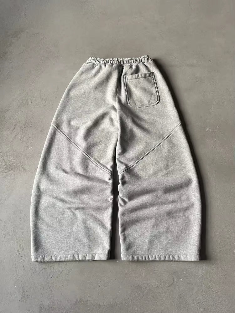 2026 Street Hip-hop Goth Harajuku Fashion Versatile Straight Wide-leg Pants Men American Retro Casual Loose Trousers Women