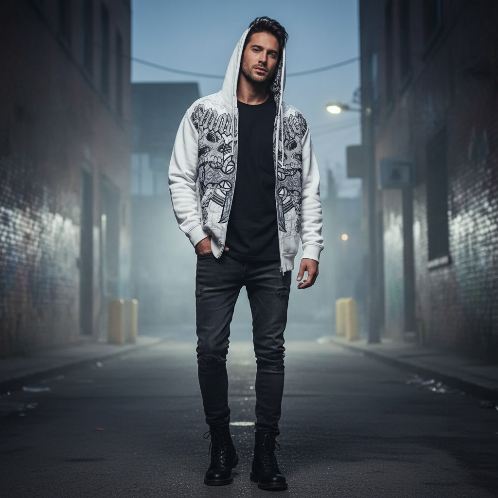American New Hip Hop Trend Zipper Hoodie Women Street Casual Loose Joker Vintage Sweatshirt Unisex Fleece Padded Warm Hoodie
