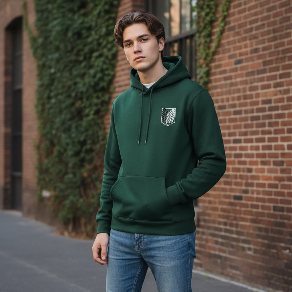 Japan Anime Attack on Titan Men Hoodies Spring Autumn Hip Hop, Casual Pullover Top Hoodie Fashion, Sweatshirts Jogging Sportswear