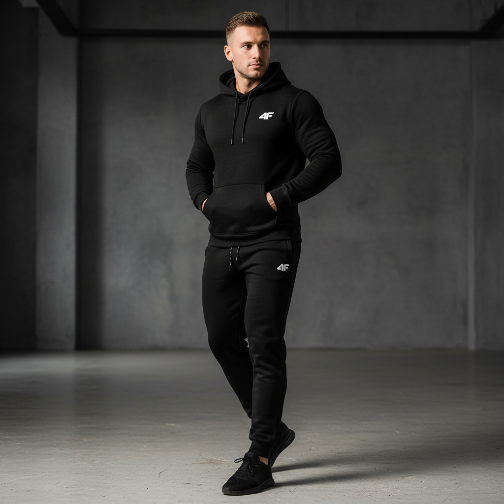 Man Hooded Sweatshirts All Season Daily Casual Sports Hoody Coats Home Outdoor Comfort Gym Fitness Hoodies Fashion Men's Clothes