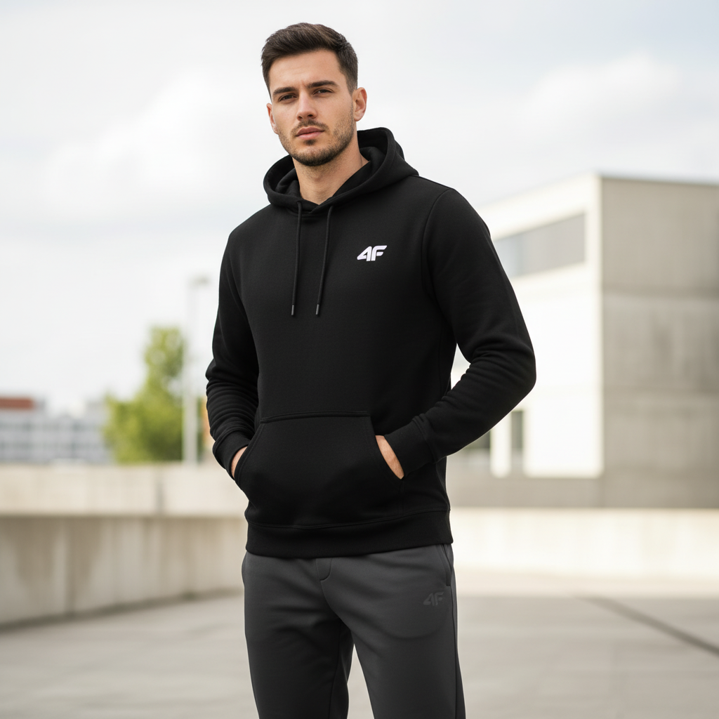 Man Hooded Sweatshirts All Season Daily Casual Sports Hoody Coats Home Outdoor Comfort Gym Fitness Hoodies Fashion Men's Clothes