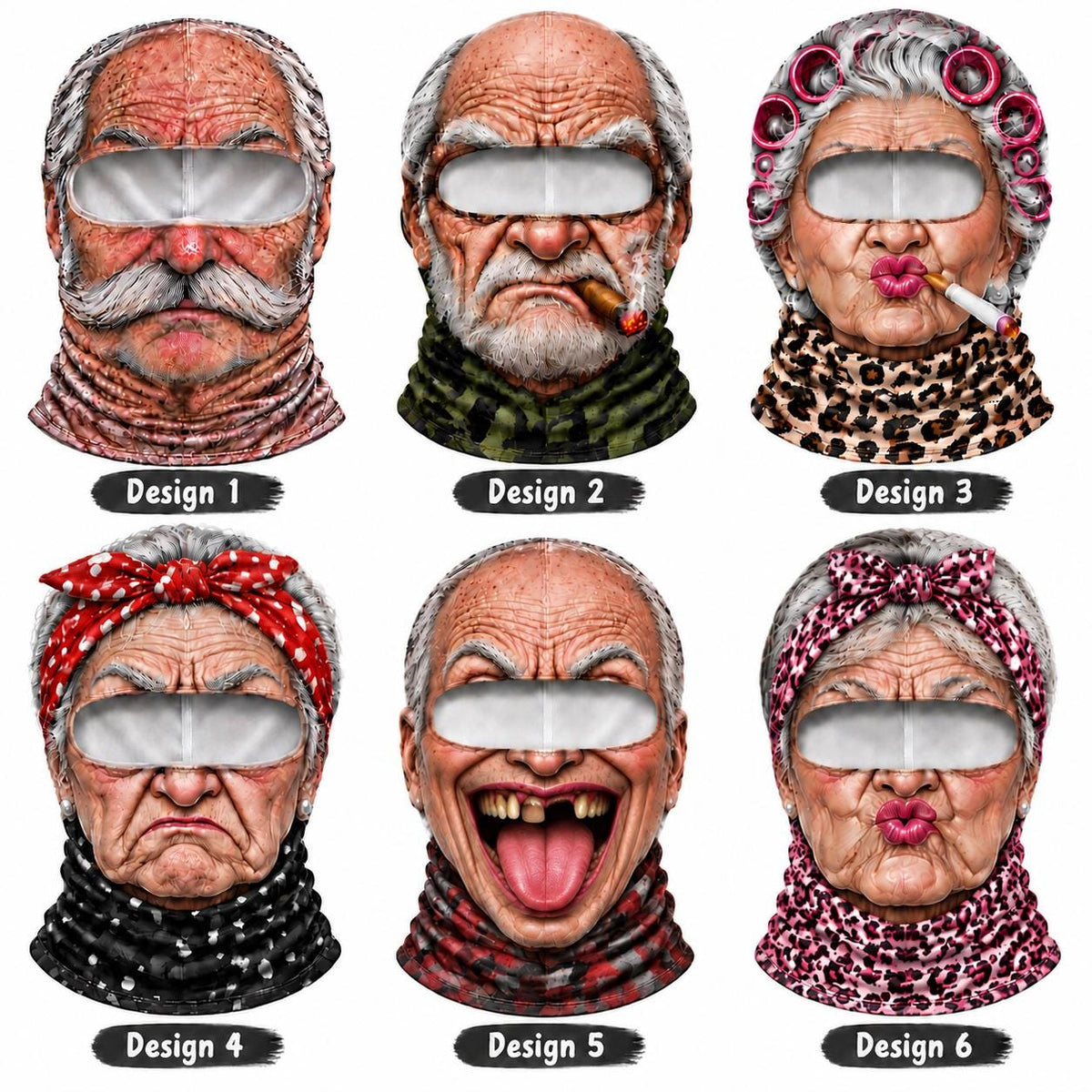 Custom Funny Face Ski Mask, Personalized Balaclava for Ski Lovers, Novelty Winter Face Covering, Birthday Gift for Skier
