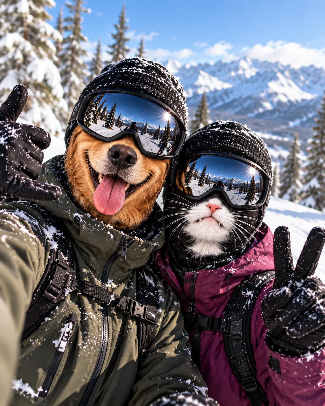 Custom Pet Face Balaclava Mask, Dog Cat Photo Ski Mask, Winter Fun Gift
