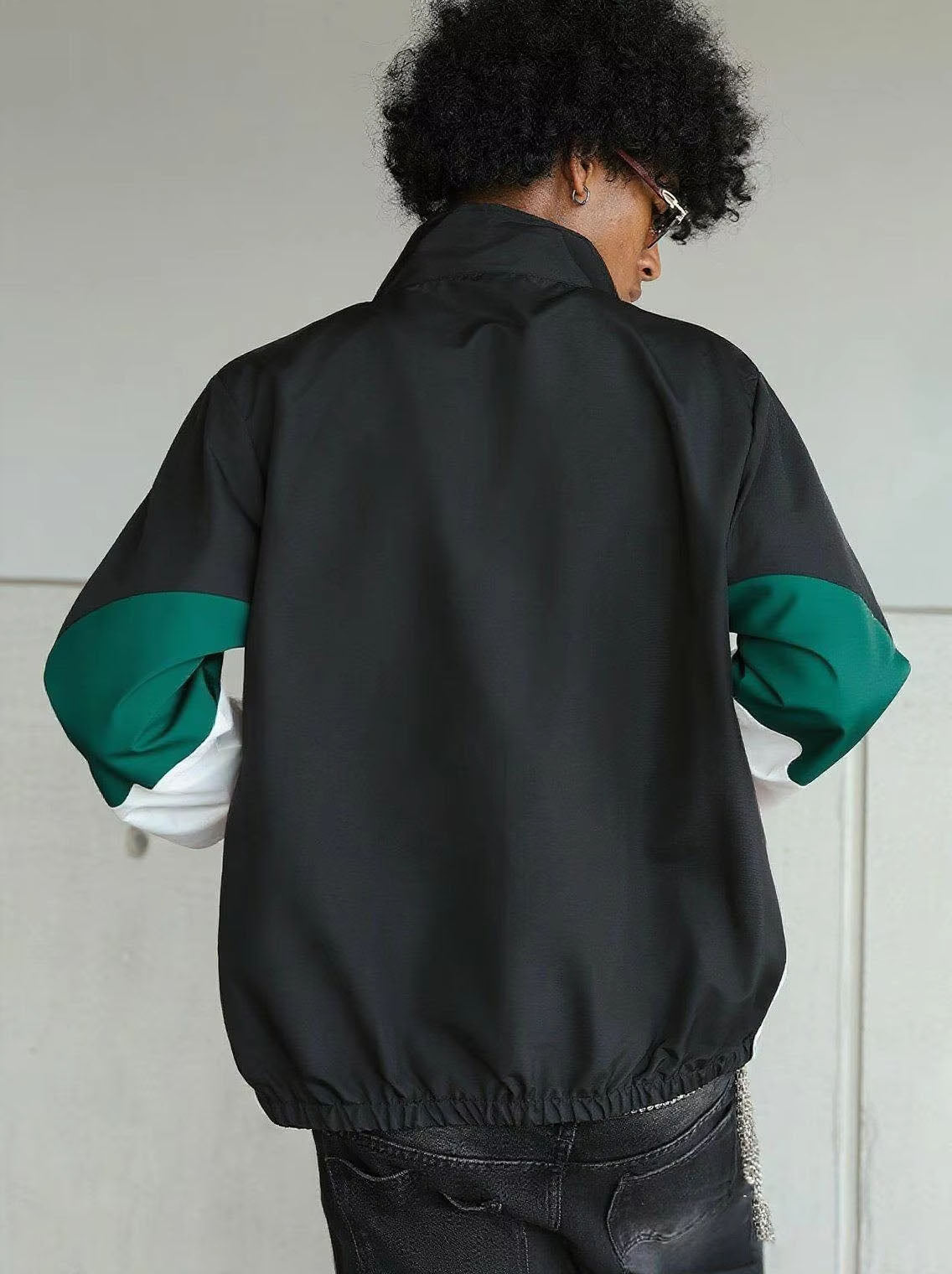 Men's color-blocked jacket, lightweight, casual, travel, windproof and wear-resistant, high-quality fabric, boyfriend gift