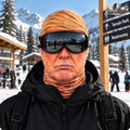 Trump Face Ski Mask, Funny Trump Winter Face Cover, Novelty Snowboard Mask, Funny Full Head Ski Costume, Winter Gift