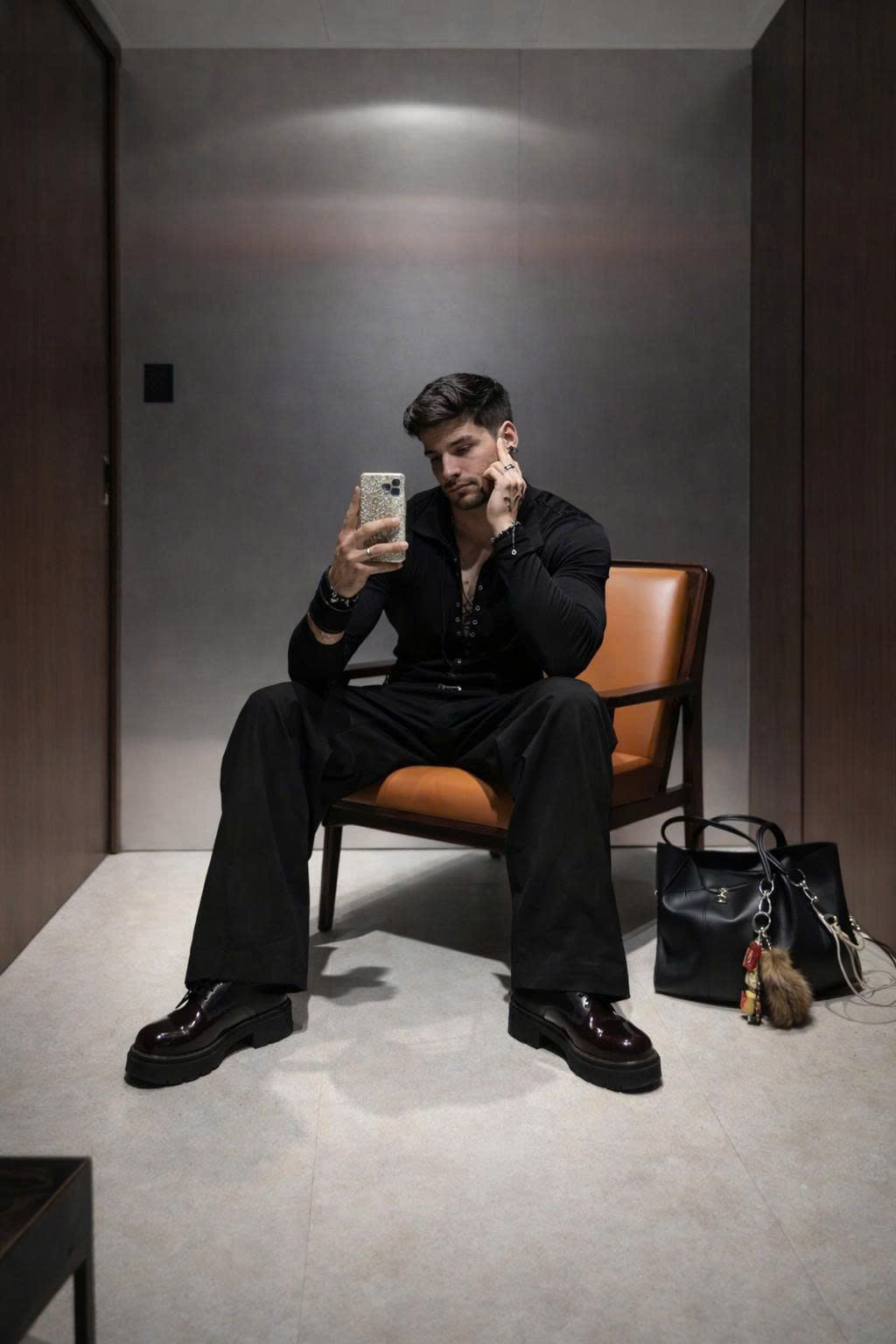 Elegant Wolfzy Body Set Black