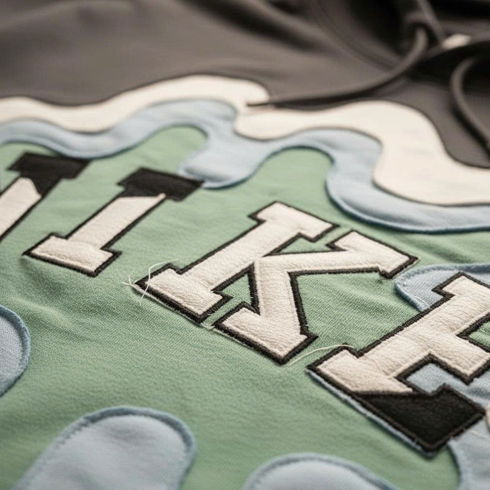 Upcycled Patchwork Hoodie – Handmade Streetwear Sweatshirt