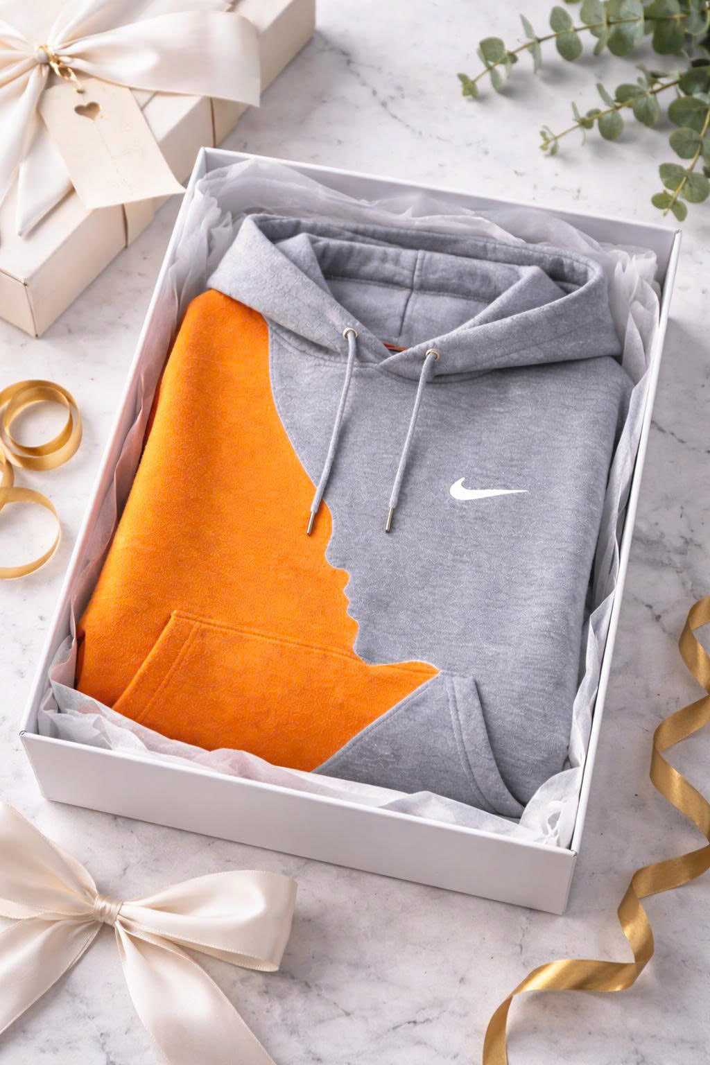 Upcycled Hoodie Sweatshirt, Reworked Street Style, Handmade Unisex Clothing